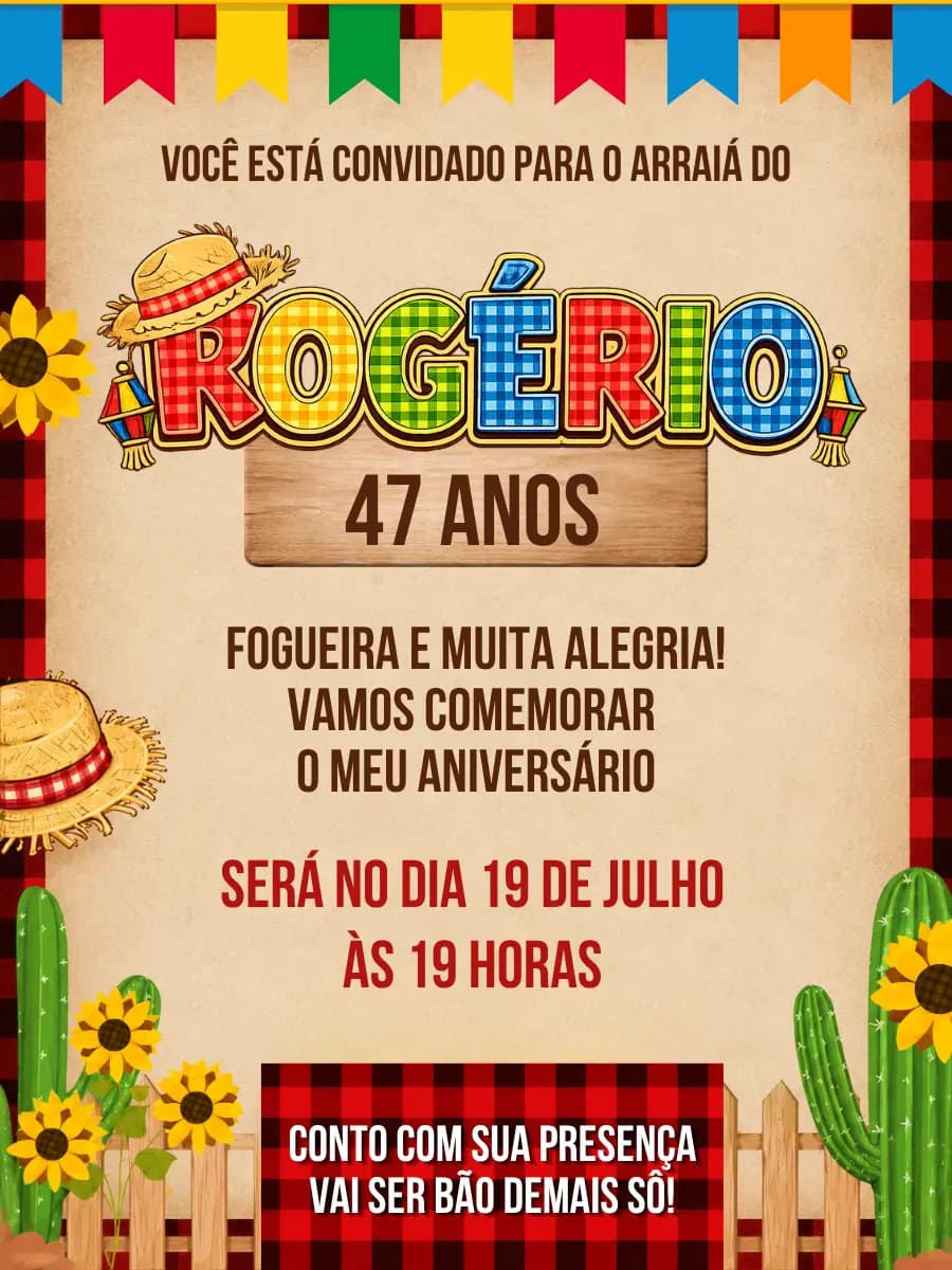Festa Junina do Rogério