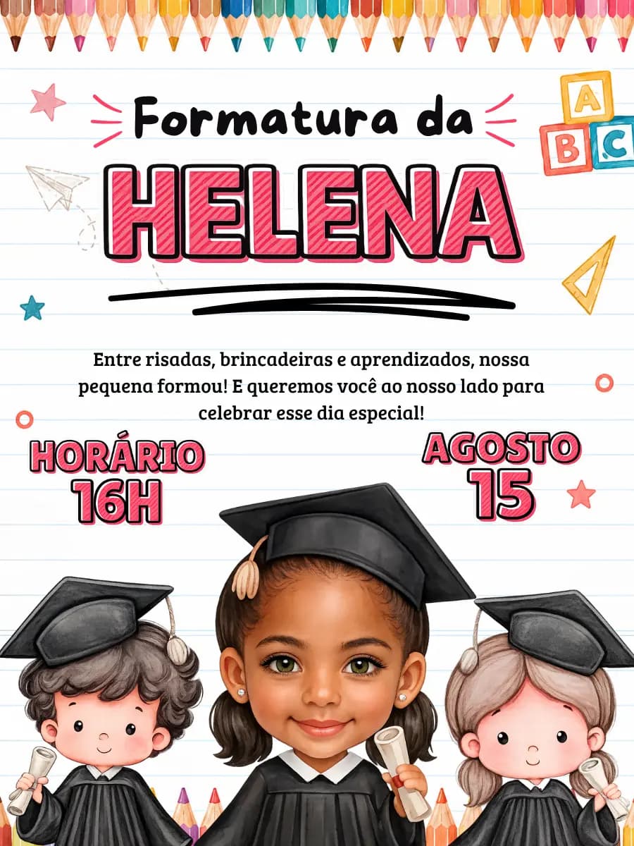Formatura ABC da Helena